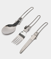 409-01 складные походные столовые приборы (HY-50312-3-3-240)