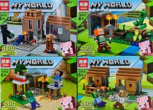 6019 КОНСТРУКТОР MY WORLD 180/245PCS (ZLY-40831-25-20-128)(ZLY-40508-50-1-258)