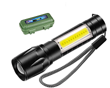RD-2 ручной компактный фонарик с usb зарядкой (HY-40424-3-3-240)