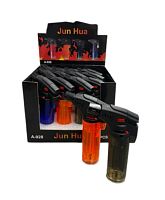 928 / A928 Газовая зажигалка с турбо пламенем 11см без подставки (HY-40324-45-2-20-288)