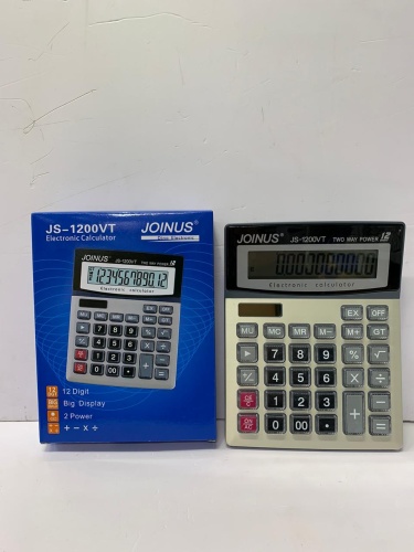 JS-1200VT Калькулятор настольный большой (wy-00314-5-2-90)