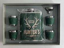 PM-68 TZ-6 Набор фляжка со стопками и воронка ("Deer Hunter"s")